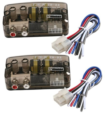 MOLUCKFU Audio Converter for Car Speaker System Low Converter Car Audio for Amplifier