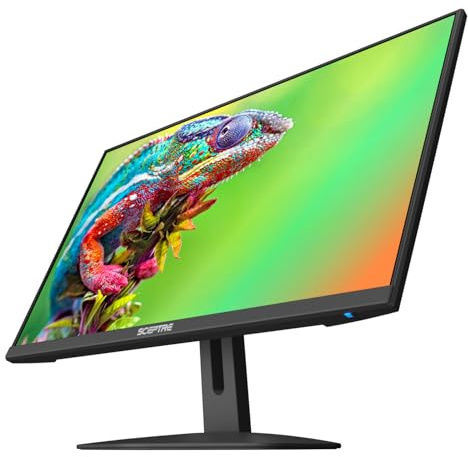 Sceptre New 24-inch Gaming Monitor 100Hz FreeSync 2X HDMI 1X DP Build-in Speakers, Machine Black 2026 (E248W-FW100T Series)
