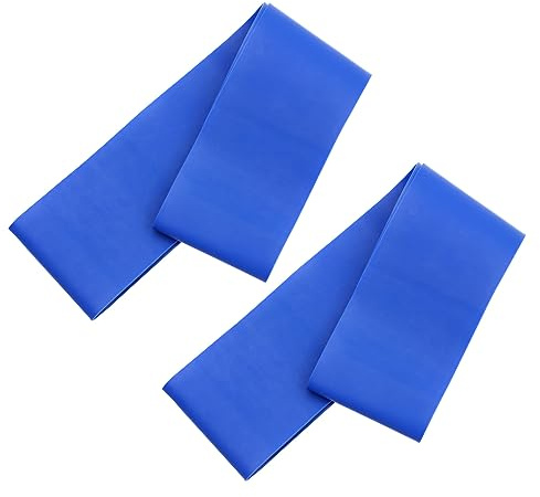 DECORNIJIA 2 Pièces Bandes Exercice Extensibles pour Garçon Fille Bandes De Résistance pour Fitness De Chaise Bleues