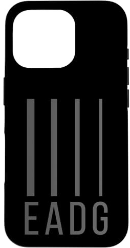 EADG Cordes de Guitare Basse – Parfait pour bassistes, bassistes Coque pour iPhone 16 Pro