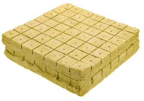 DIYEAH 98 pièces Lot de Cubes de Culture Hydroponiques Blocs de Semis sans Terre pour Propagation Plantes et Jardinage