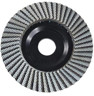 Disco lamellare diamantato da 115 mm, adatto for smerigliatrice angolare, compatibile con la lucidatura di piastrelle in vetroceramica, marmo e granito(120)