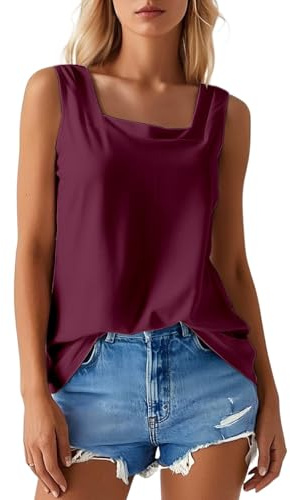 Chemise décontractée pour Femme à col carré avec élégant Motif Gilet Style Veston léger Confortable