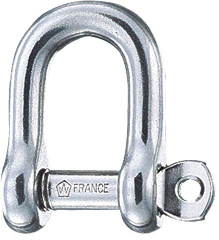 Wichard Cordes SB 57434 avec Manille en Forme de D Courte, 8 mm