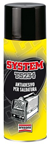 Arexons TS234 Anti-adhésif pour soudure, spray de 400 ml, soudures rapides et propres