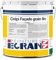 Enduit façade, crepi grains fins extérieur, renforce les murs, masque les défauts, application rouleau, prêt à l'emploi ECRAN 77 25 Kg