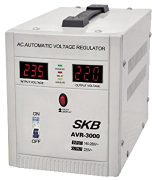 SKB SKBPOWER AVR-3000 Stabilizzatore di Tensione | Potenza 3000VA, 1800W