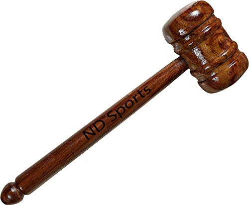ND Sports wooden cricket bat mallet Bat Knocking-in And Preparation Guide