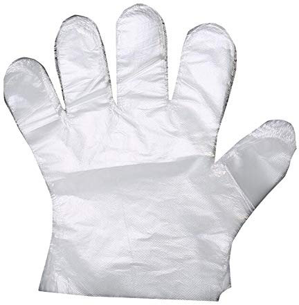Jingyun 200 Counts Einweg-Einweg-Lebensmittelhandschuhe aus Kunststoff Sichere Handschuhe