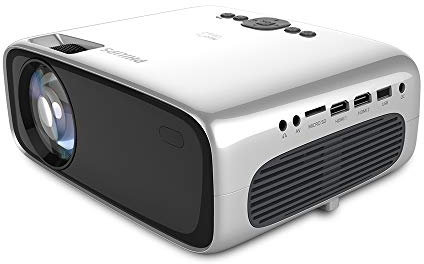 Philips NeoPix Ultra 2 LED-Beamer, silber, FullHD, WLAN, Bluetooth