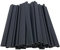 Meision Lot de 30 clips de fixation brise-vue en PVC pour panneaux double fil I Rails clipsables pour bandes brise-vue I Clôture pour jardin, anthracite