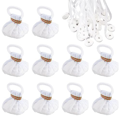 Luftschlangen Kanone*10pcs, XiXiRan Luftschlangen Bunt Papier, Luftschlangen Geburtstag Bunt, Party Popper, Wurf Luftschlangen Hochzeit, Party Kanone, Luftschlangen Bombe, Hand Throwing Ribbon