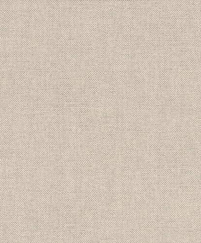 Rasch Tapeten 312164 - Unitapete aus Vlies in Beige/Grau aus der Kollektion Color your life - 10,05 m x 0,53 m (LxB)