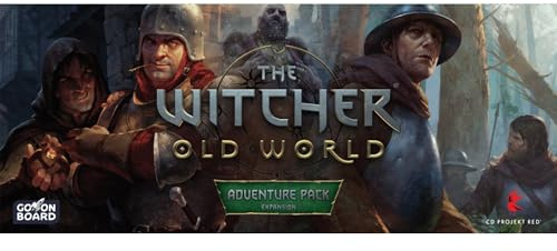 Go On Board | The Witcher: Old World - Adventure Pack | Board Game Expansion | Ages 14+ | 1-5 Players | 90-150+ Minutes Playing Time