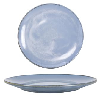 Bonna Assiette à dîner - Sky Hygge - Porcelaine - 25 cm - lot de 6