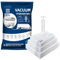 Clenvio Vacuum Storage Bags 9 Combo, (3 Large, 3 Medium, 3 Small) Space Saver Bags with Travel Hand Pump, Compression Airtight Sealer Bags for Clothes, Bedding, Pillows, Comforters, Blankets