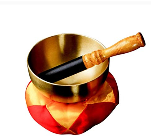 Heilige tibetische Klangschale für Dharma Home Decor Yoga Entspannung Buddhistische Accessoires Meditation