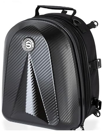 SJSHOPS Motorrad Hecktasche für Yamaha XSR 125 2021-2024,Hecktasche Motorrad,Motorrad Schwanztasche,Erweiterbare Gepäcktasche,Motorrad Rucksack Helmtasche,Motorrad Tasche