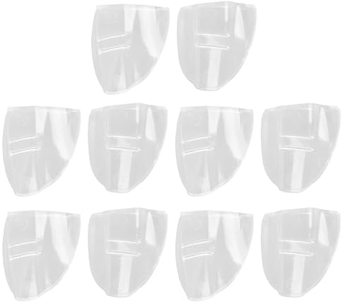 Operitacx Seitenschutz Für Schutzbrillen 4.5X4.5X2 Cm Tpu Augenschutz Nach Augen Op Arbeitsschutz Sonnenbrille Zubehör Für Gartenarbeit Und Alltag