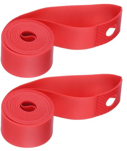 QUARKZMAN 2 Stück Felgenband 26 x 20mm PVC Fahrrad Felgenband Schlauchband Anti-Kratz Schutz Polster Schutz Für Road MTB Mountainbike