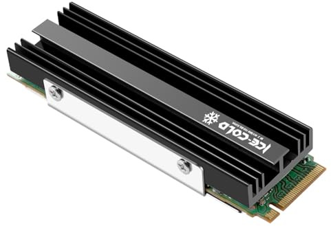 ZoraYorce M.2 NVME 2280 Dissipatore di calore SSD con cuscinetto di calore in silicone, dissipatore di calore a disco solido, dissipatore di calore per PC desktop, dissipatore di calore PS5