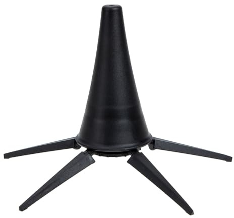 TOYANDONA Supporto per Clarinetto Portatile Gambe Supporto Musicale Stabile e Compatto per Oboe e Strumenti Fiato Facile da Trasportare per Musicisti in Movimento