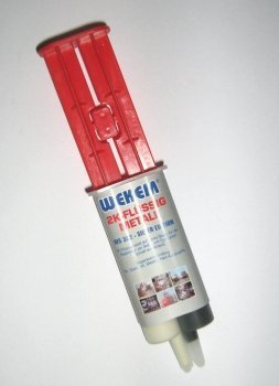 Wekem WS-362 Seringue métallique liquide/double 25 ml
