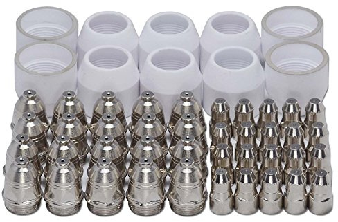 RIVERWELD Panasonic P80 P-80 Plasma Schneiden Fackel Verbrauchs material KIT Spitze 1,5 100Amp, 50PK