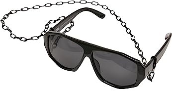 Urban Classics Sonnenbrille Unisex für Damen und Herren 101 Chain Sunglasses mit Kette zum Umhängen