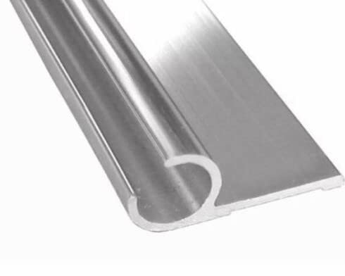 Campervan Awning C rail channel Motorhome Caravan Van attachment Rail C channel track 47cm Anodized Aluminium strip-by KEDER UK