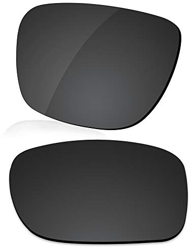 LenzReborn Lentes polarizados de repuesto para gafas de sol Oakley Fuel Cell OO9096, más opciones, Negro Oscuro - Polarizado, Taille unique