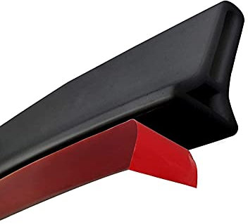 DYHYUH Selbstklebende Duschdichtung Duschkabinen Dichtung, Dusche Wasserstop Wasserdichter Streifen, Silikondichtung für Nass-Und Trockentrennung für Küche, Badezimmer (180cm,schwarz)