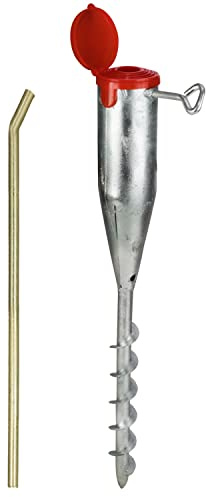 Universal Erdanker 56cm lang Stahl Anker Bodenanker für Schirme Zaunpfosten