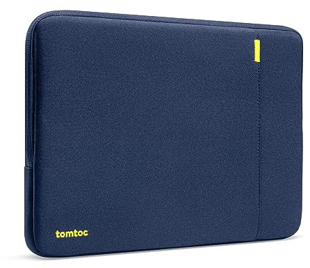 tomtoc 360° Housse pour 15,6 Pouces Acer, ASUS, Dell, HP, Lenovo Laptop Notebook Chromebook Ultrabook Computer, Imperméable à l'eau Protection Circulaire Sacoche pour Ordinateur Portable Sleeve