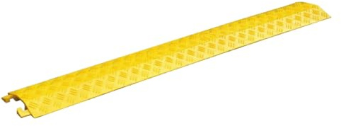 Protector de Cables de Poliuretano 1m – Canaleta Pasacables para Suelo, Soporta hasta 1,5 Toneladas - Esconder Cables y Protector de Suelo, Resistente y Fácil de Instalar 1000x133x20mm (1)