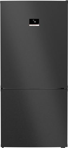 Bosch KGP86AXB0N, serie 8, intelligente combinazione frigo-congelatore XXL, 186 x 86 cm, raffreddamento 419 L + congelatore da 202 l, NoFrost, interno flessibile, 3 volte più a lungo, in acciaio inox