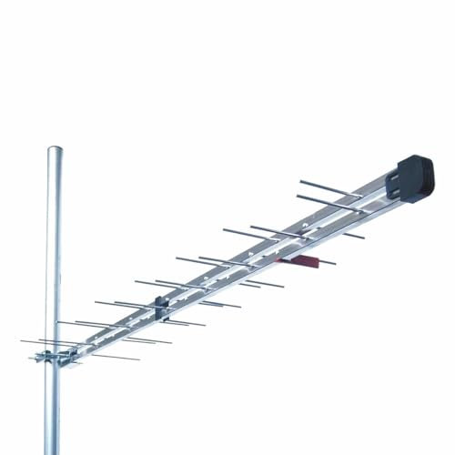 Antenna Logaritmica LTE 5G UHF, 26 elementi da esterno, in lega d'alluminio