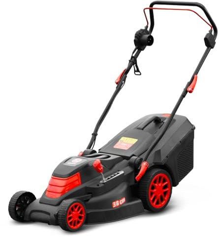 Tondeuse à Gazon électrique 1600W - 38CM - Elem Garden