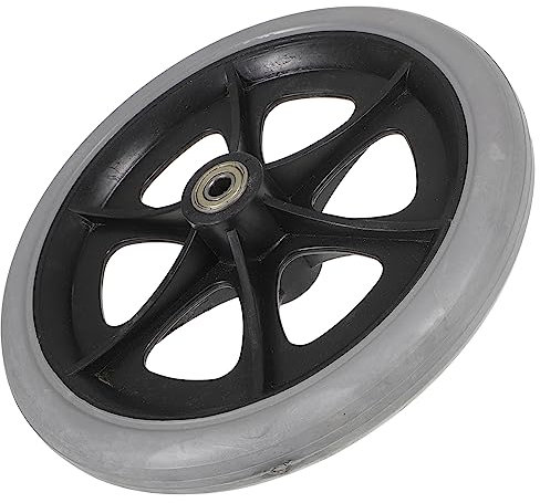 Holibanna 1pièce Wheelchair Front Wheel Solid Tire Accessory Remplacement Roue Pour