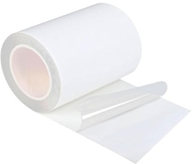 Durdiiy Tent Repair Tape Transparent Waterproof Professional TPU Tenacious Self Adhesive Resistant Puncture Tear Canvas Patch Kit for Awning Gazebo Vinyl Airbed Boat Covers (10cm*2m)