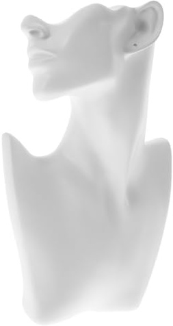 SHERCHPRY Présentoir à Bijoux Pour Mannequin Porte-bijoux Avec Étagères Pour Boucles Oreilles Et Colliers Design Élégant Et Fonctionnel