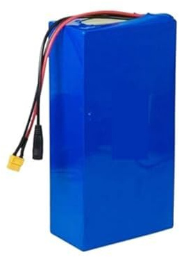KHUKHU Batería de Iones de Litio for Bicicleta eléctrica de 48 V, 20 Ah y 2000 W con BMS Integrado de 50 A for Bicicletas eléctricas con conexión T/XT60/XT90(48v 20ah-xt90 Plug)