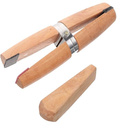 Baluue Wooden Clip Ring Ring Wood Clamp for Fixing Clip Jewelers Holder Reusable Polishing Clamp Vice Making Tools