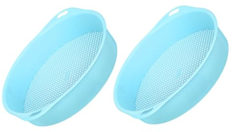 DOITOOL 2 pezzi Setaccio Terriccio Giardino Rete Potting Mesh Resistente Setaccio Compost e Sabbia per Piccoli Ghiaioli e Rocce Utile per Coltivazione e Giardinaggio