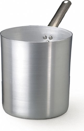 Pentole Agnelli ALMA29320 Pentolino Alto per Bagnomaria, Alluminio Professionale 3 mm, 7 l