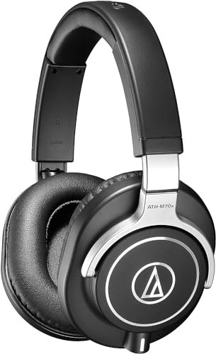 Audio-Technica M70x Professional Monitor Headphones Black