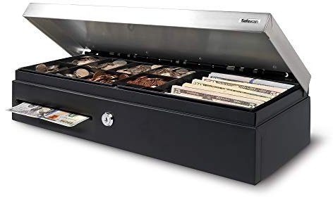 Safescan SD-4617S Kassenschublade mit Klappdeckel, für Standardlastverkehr (18,1 x 17,7 Zoll)