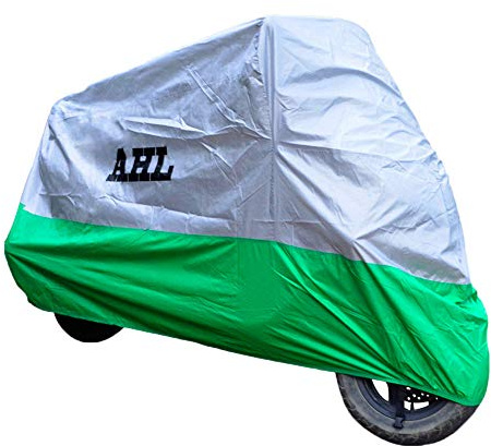 AHL L Grün Wasserdicht Kälteschutz Regenschutz Staubdicht Faltgarage motorradgarage Motorroller abdeckplane Roller Abdeckung Motorrad abdeckplane Motorradabdeckung