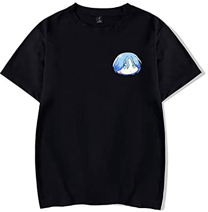 Sk8 The Infinity T-Shirt Anime Figure Print T-Shirt Kurzarmhemden Mit Rundem Hals Für Damen/Herren（Reki/langa/Joe/Cherry Blossoms）