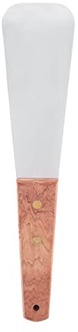 Ice Cream Shovel, Stainless Steel Ice Cream Shovel Scoop Gelato Dessert Spade Butter Cutter Kitchen Utensil el Spade Paddle Wooden with Wooden Handle
